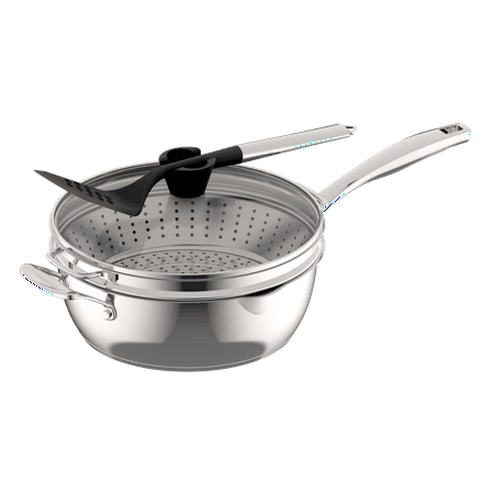 Cuisinart - Preferred Pan 4-Pc Set - Stainless Steel