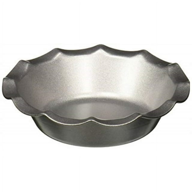 Cuisinart 4 Piece Fluted Tartlet Pan Set, Mini, Steel Gray