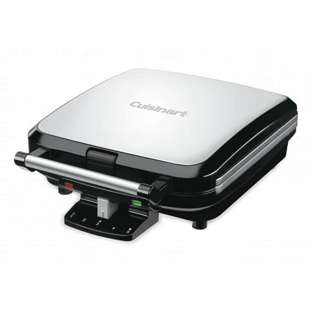 Cuisinart - 4-Slice Belgian Waffle Maker - Stainless Steel