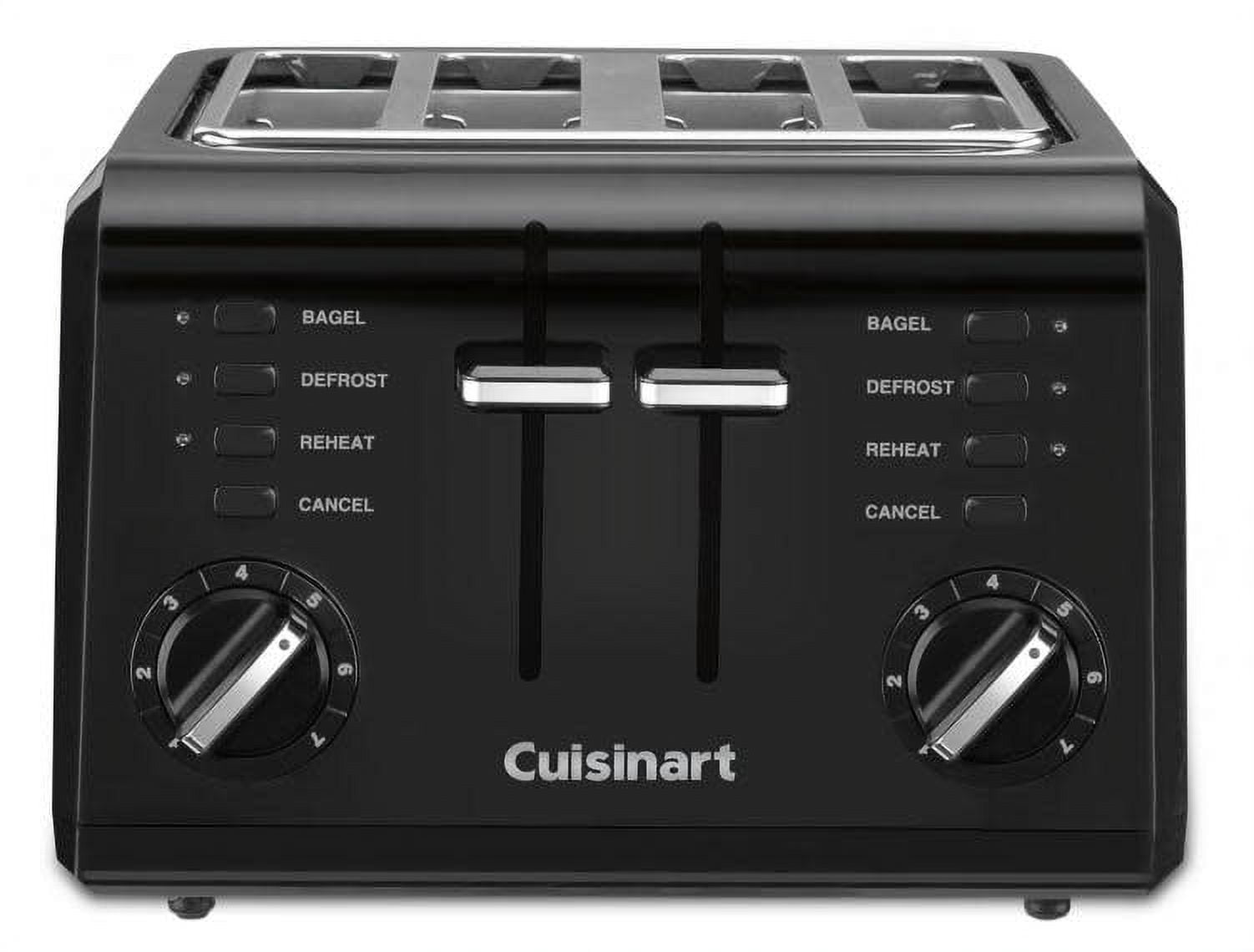  Cuisinart CPT-540 4-Slice Motorized Toaster, Black