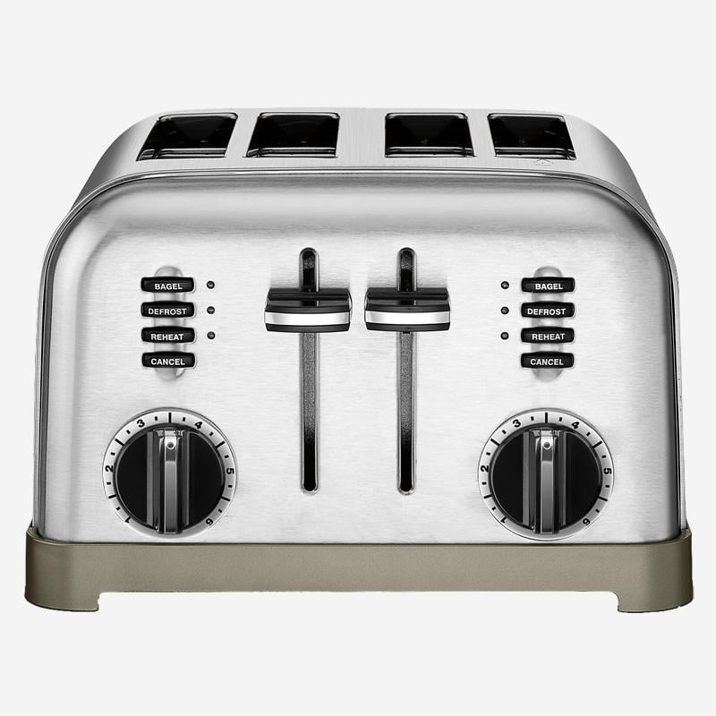Cuisinart MetalClassic Toaster: 4-slice, brushed s/s | CPT-180C
