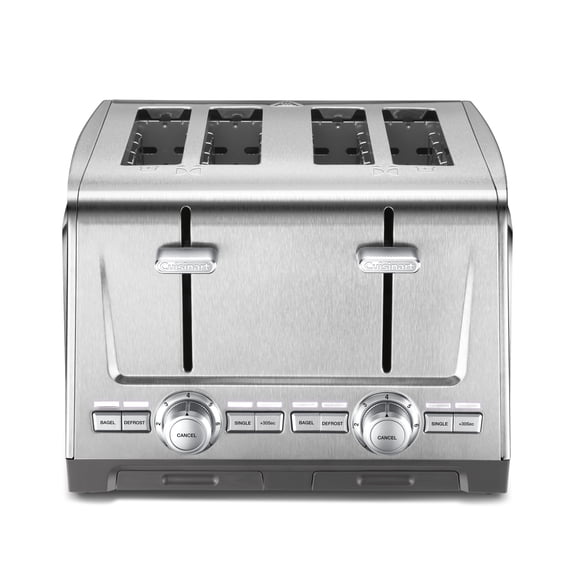 Cuisinart 4-Slice XL-Slot Stainless Steel Toaster