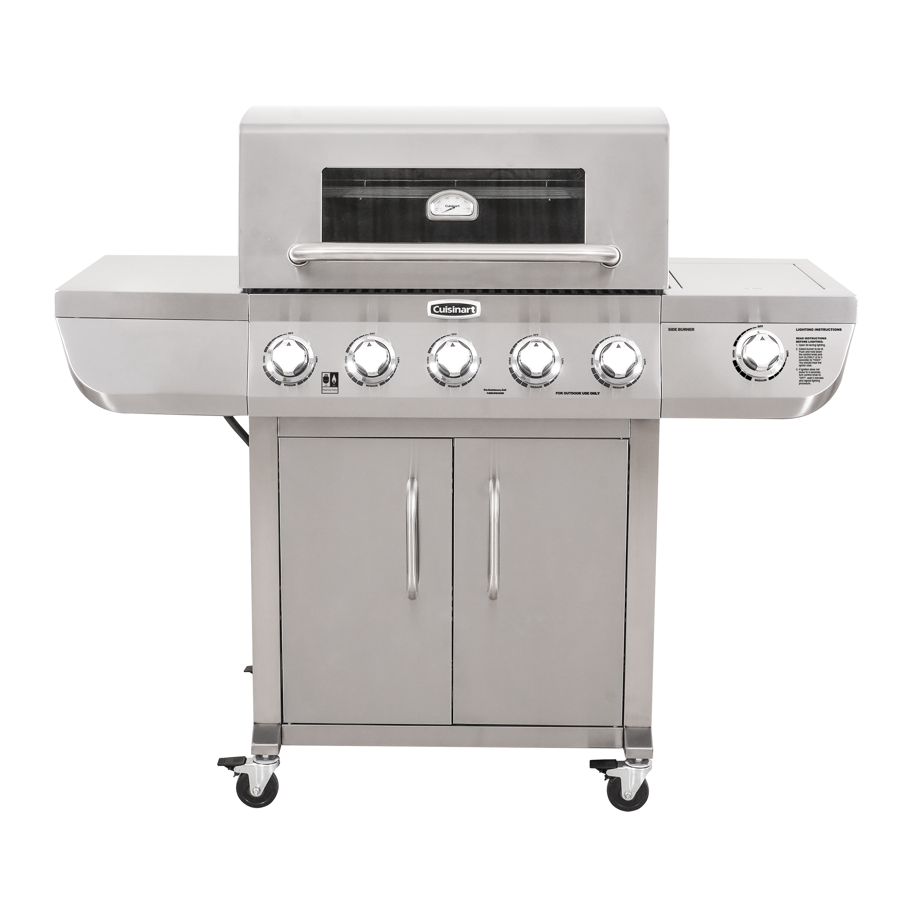 Expert Grill 6 Burner Propane Gas Grill in Blue