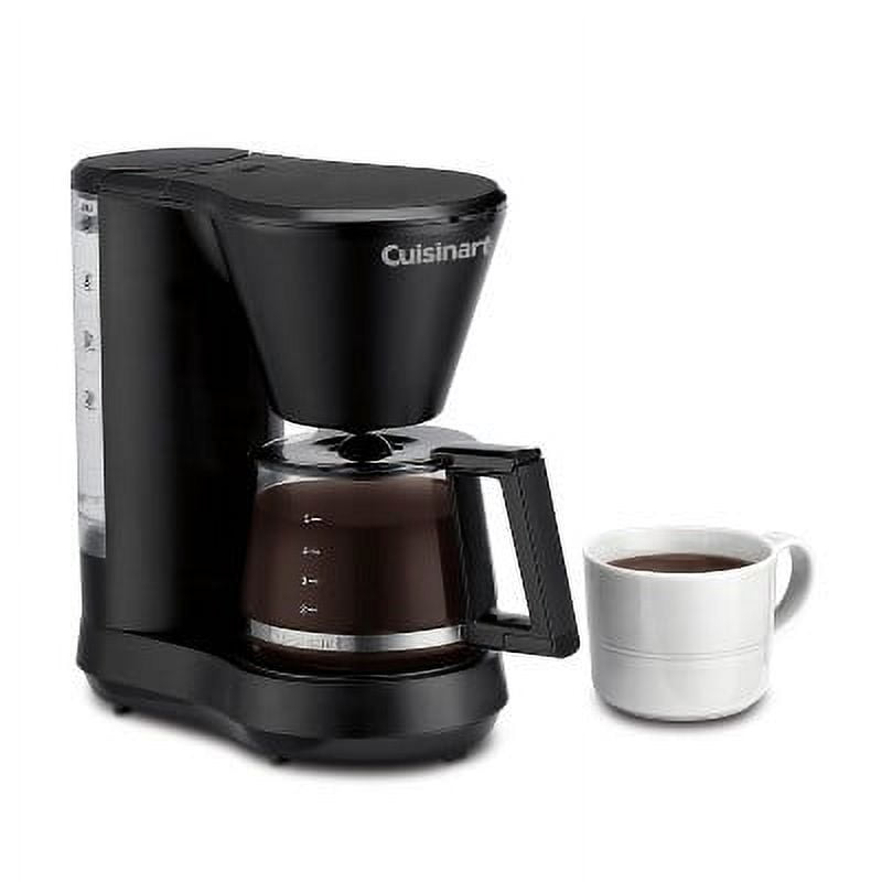 5 Cup Coffee Maker Stainless Steel Carafe Cuisinart 5-Cup Coffee Maker with Glass Carafe - Walmart.com