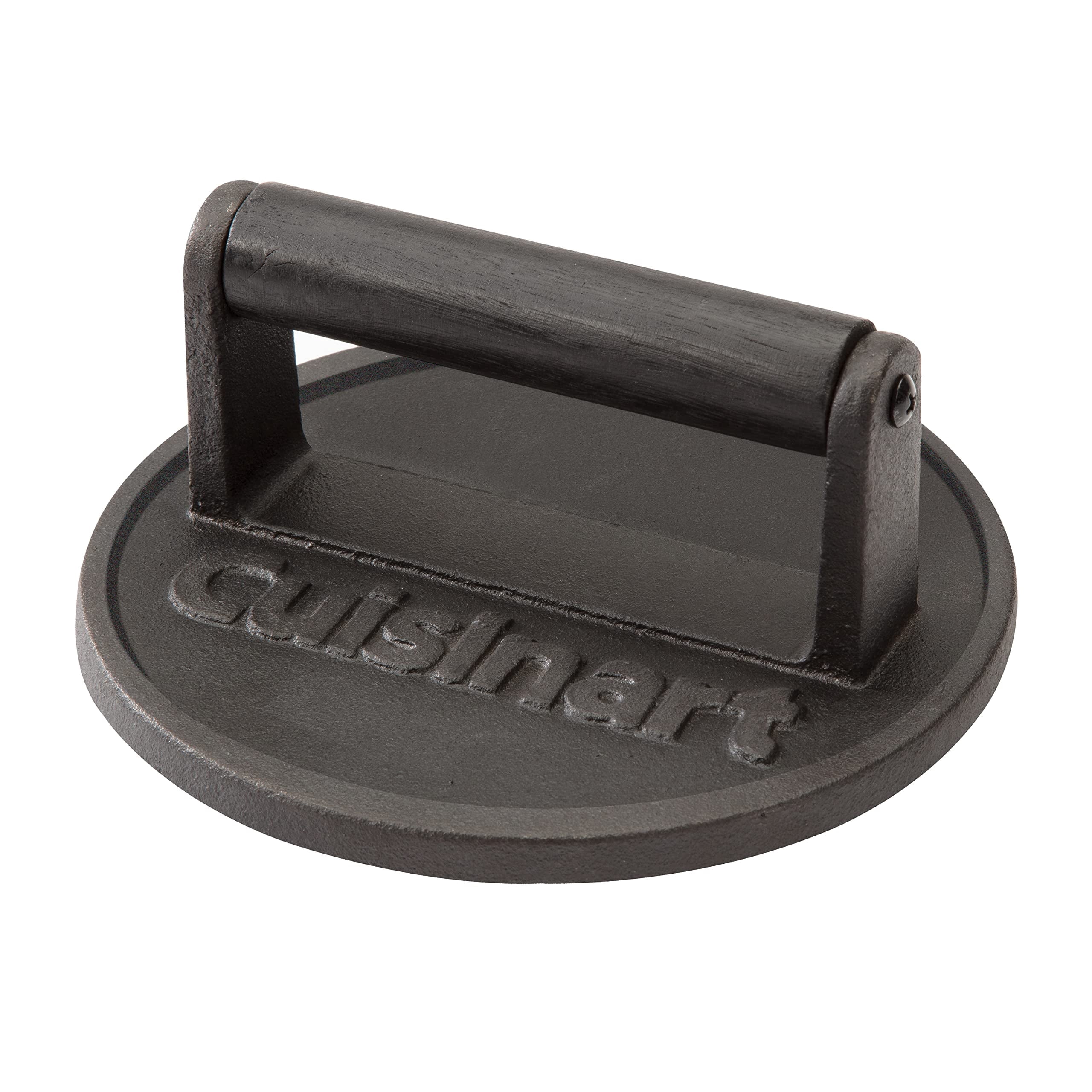 Cuisinart 6.5" Cast Iron Smashed Burger Press, Juicy & Crispy Burgers for BBQs, Cookouts - Walmart.com