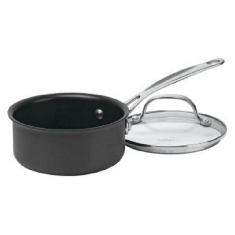 Cuisinart 1.5 Qt. Saucepan With Lid Stainless Steel EUC