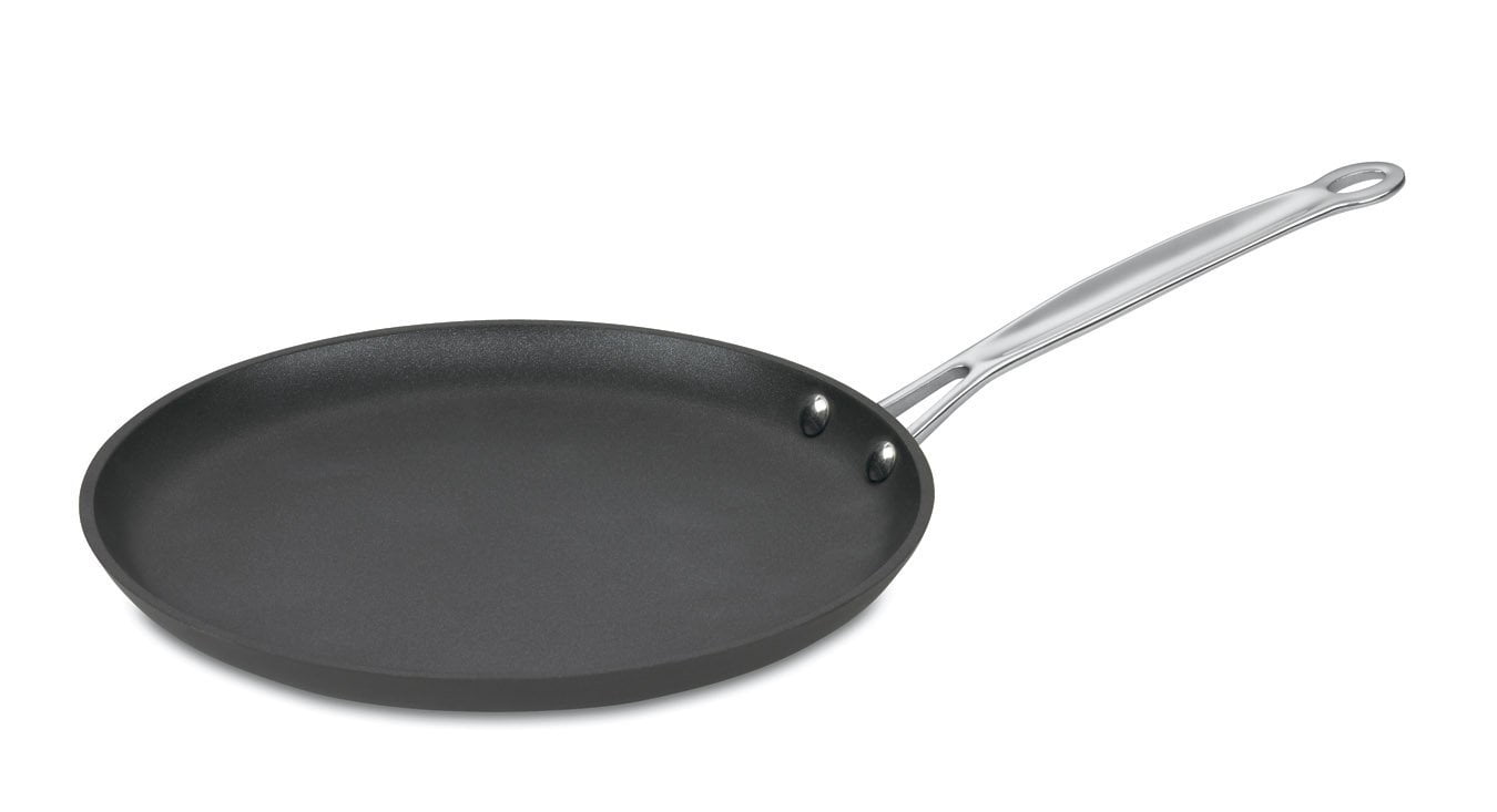 Cuisinart Chefs Classic Nonstick Hard Anodized Open Skillet With Helper  Handle 12 Black - Office Depot