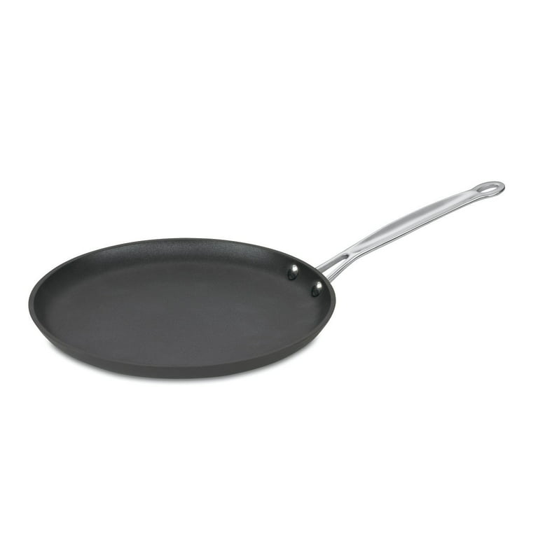 Cook N Home 10.25-Inch Nonstick Heavy Gauge Crepe Pancake Pan Griddle,  26cm, Black, 10.25 inch - Food 4 Less