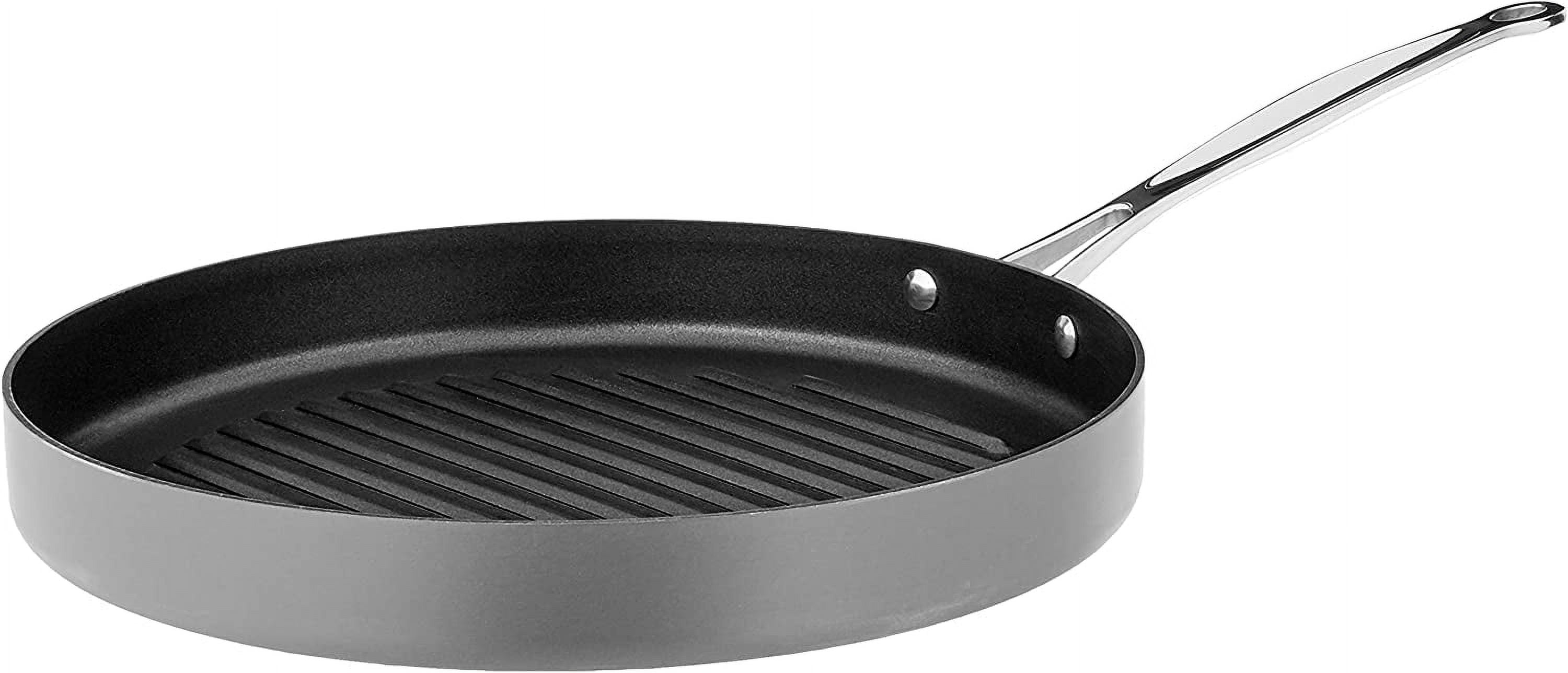 Cuisinart FP2-24BK 10-inch Nonstick Set Frittata Non-Stick Sauce Pan,  Black/Stainless Steel