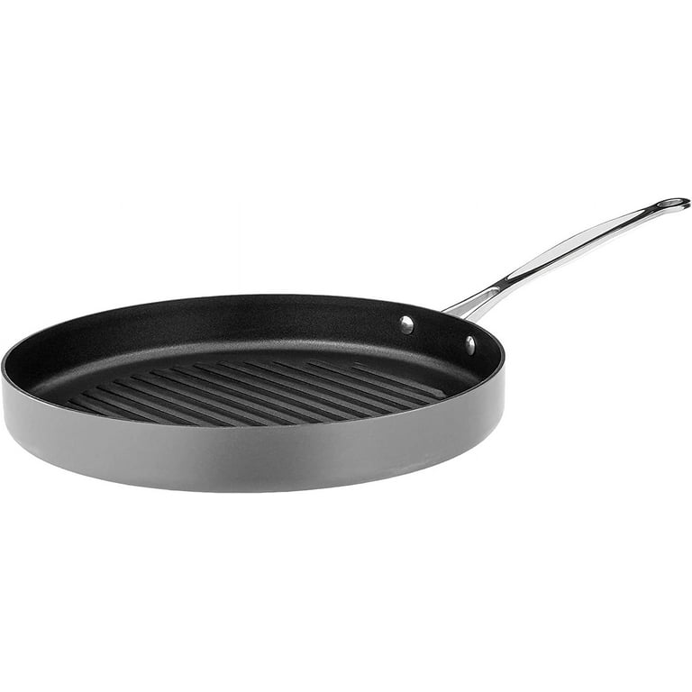 Cuisinart 630-30 Chef's Classic Nonstick Hard-Anodized 12-Inch Round Grill  Pan,B