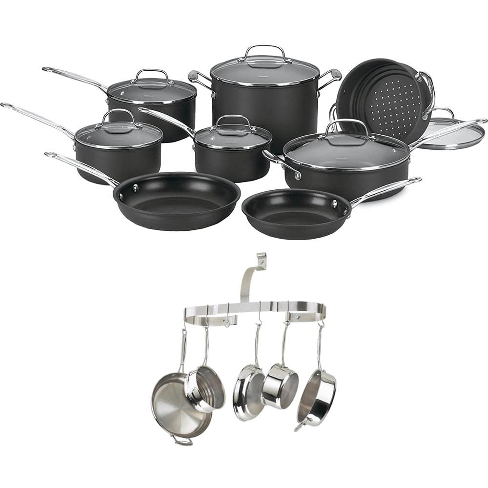 Cuisinart Chef's Classic 14-piece Hard Anodized Cookware Set, Cookware  Sets