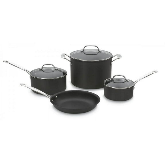 Cuisinart 667P1 Chef's Classic Nonstick Hard Anodized 7 Piece Set