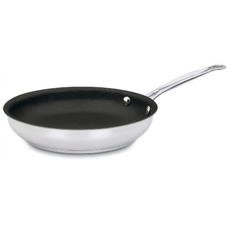Cuisinart 722-24NS Chef's Classic Nonstick Stainless 10-Inch Open Skillet