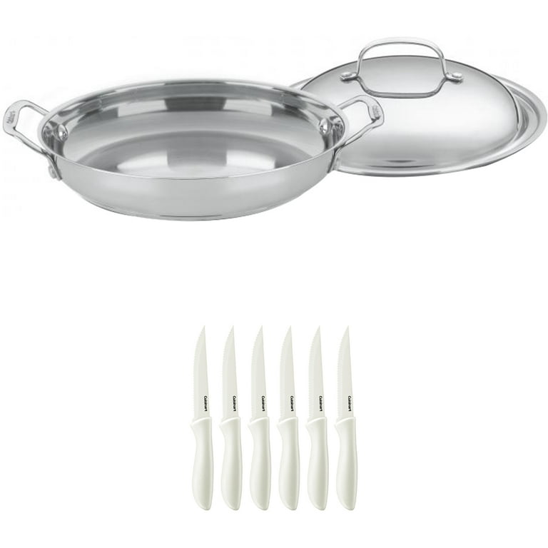 https://i5.walmartimages.com/seo/Cuisinart-725-30D-Chef-s-Classic-12-Inch-Stainless-Everyday-Pan-Dome-Cover-Bundle-Advantage-6-Piece-Ceramic-Coated-Serrated-Steak-Knife-Set-White_6f58ed05-2c58-4609-87e5-20163ae2b09a.3f7d19e8f3f89cd82b6ba9b2cafca257.jpeg?odnHeight=768&odnWidth=768&odnBg=FFFFFF