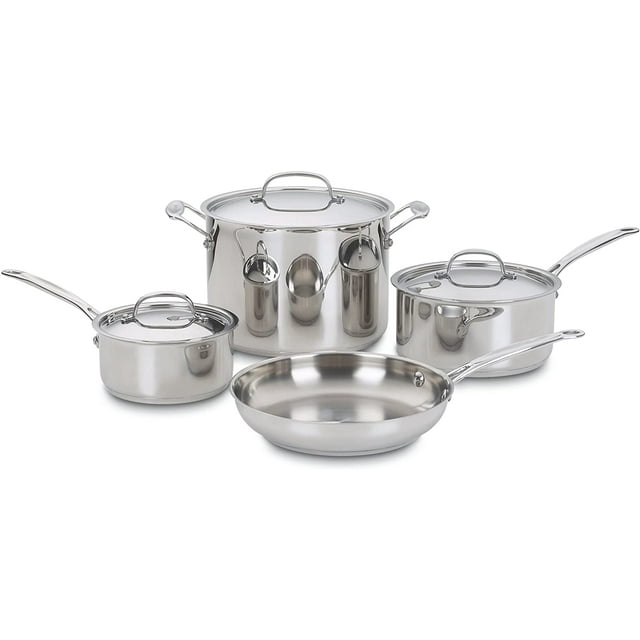 Cuisinart Chef's Classic Stainless 7 Piece Set, 777P1