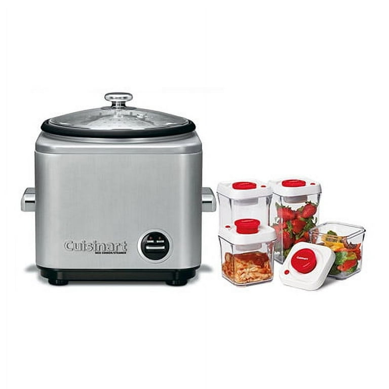 Cuisinart 8Cup Rice Cooker & 8Piece Food Storage Cooker & Food