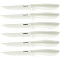 thumbnail image 1 of Cuisinart C55-6PCSW Advantage Color Collection 6-Piece Steak Knife Set White, 1 of 4