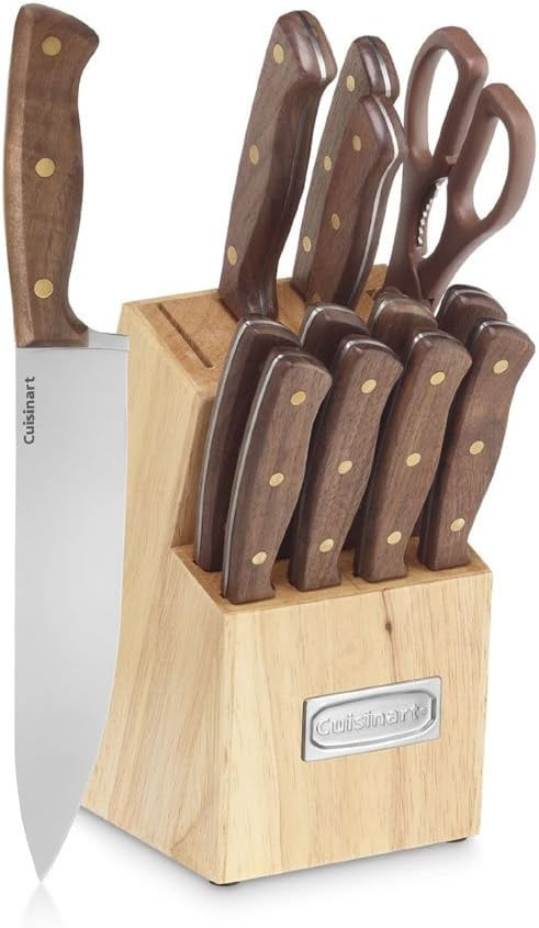 Cuisinart Stainless Steel Knife Block C55W-14PCB Advantage Cutlery