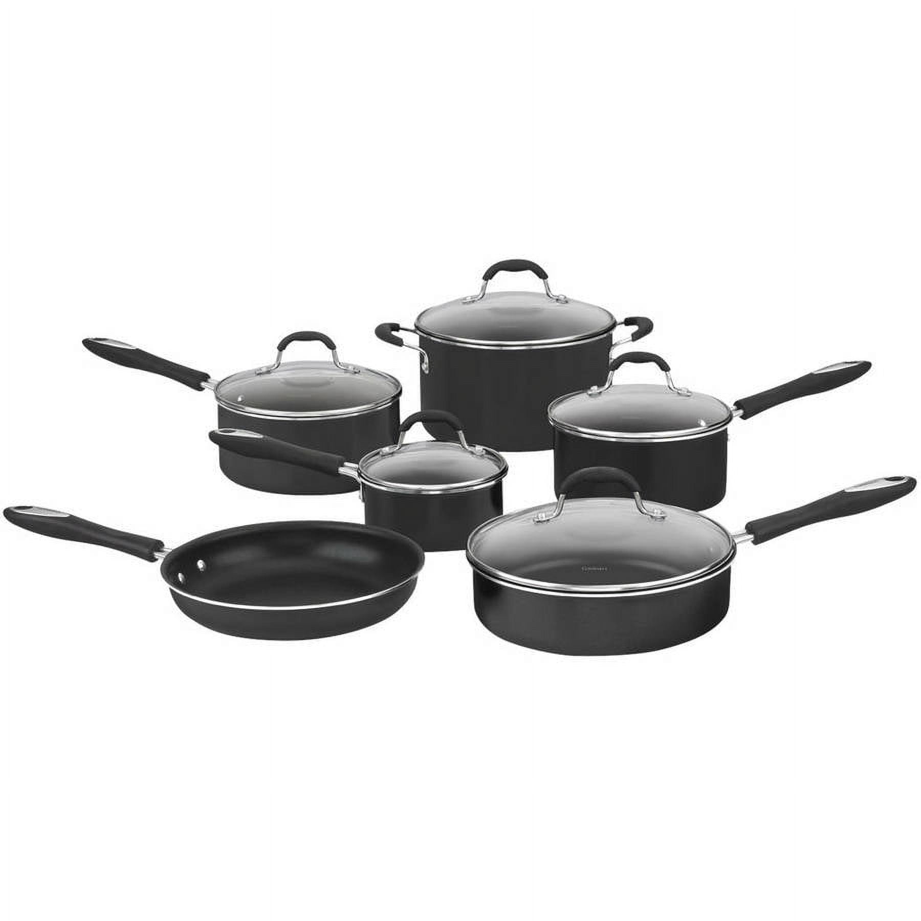 Cuisinart Pro Classic 13-Piece Aluminum Cookware Set Black HW57-13BKGR -  Best Buy