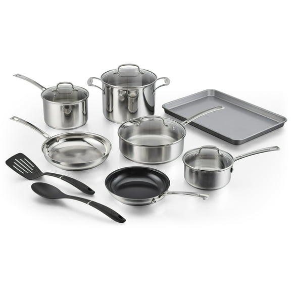 Cuisinart Advantage Pro Series 13-Piece Stainless Steel Cookware Set