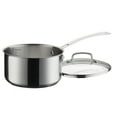 thumbnail interactive-video image 1 of Cuisinart Advantage Pro Series 2.5 Qt Stainless Steel Saucepan with Tempered Glass Lid, 1 of 11