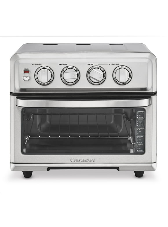 Cuisinart Air-Fryer Toaster Oven with Grill, Stainless, New, TOA-70