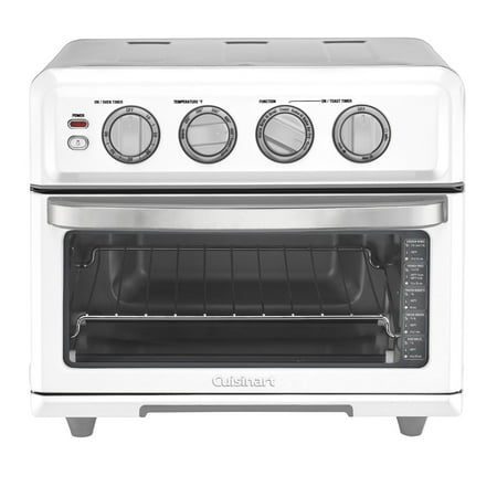 Cuisinart - Air Fryer 0.6 Cu. Ft. Toaster Oven with Grill - White