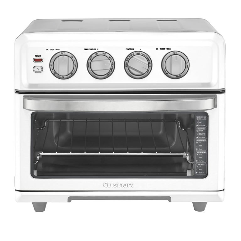 Nonsens slump Plaske Cuisinart Airfryer Toaster Oven with Grill, White - Walmart.com