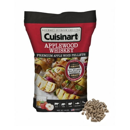 Cuisinart Applewood and Whiskey Smoker Pellets, 20 lbs
