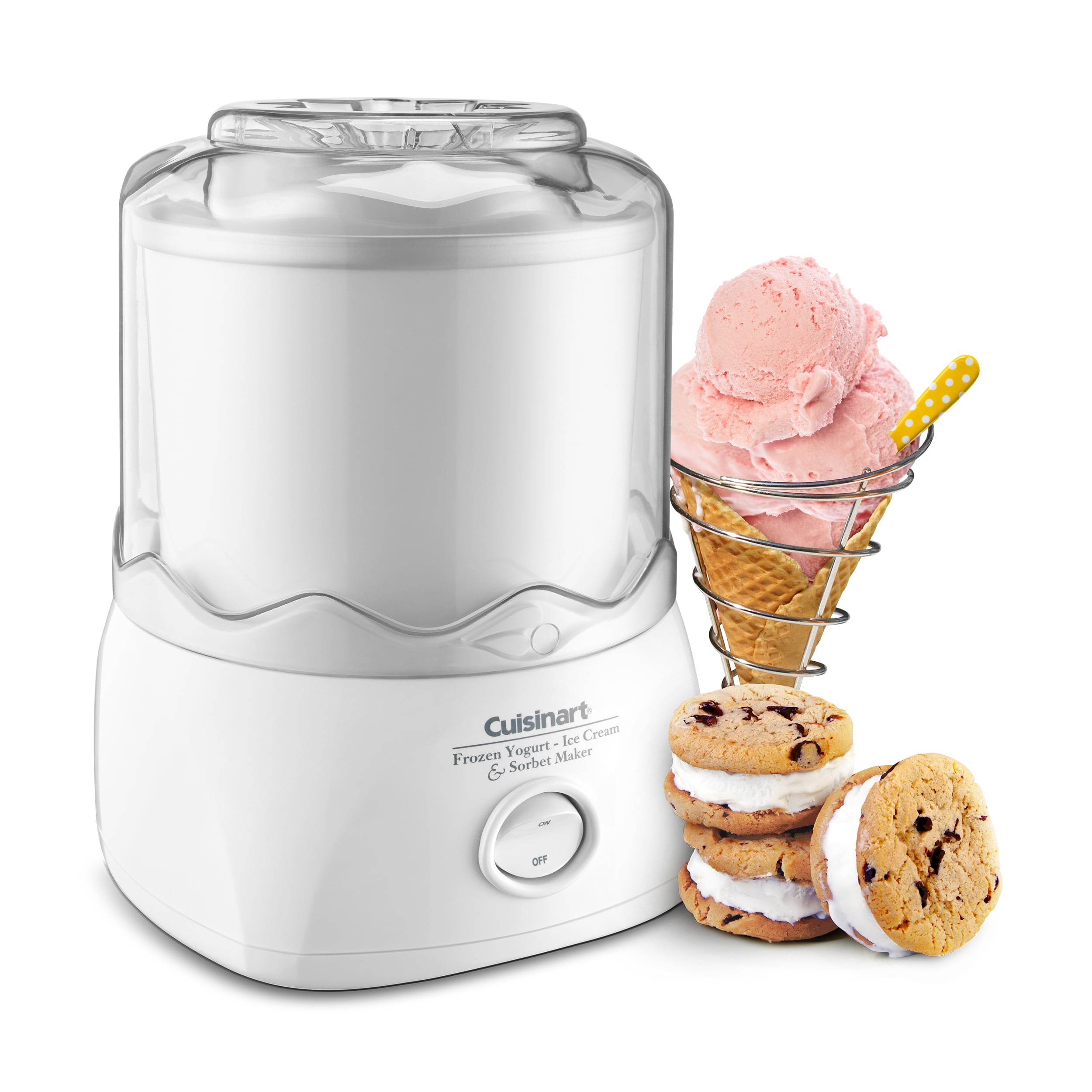 Cuisinart Automatic 1.5 qt Frozen Yogurt-Ice Cream & Sorbet Maker