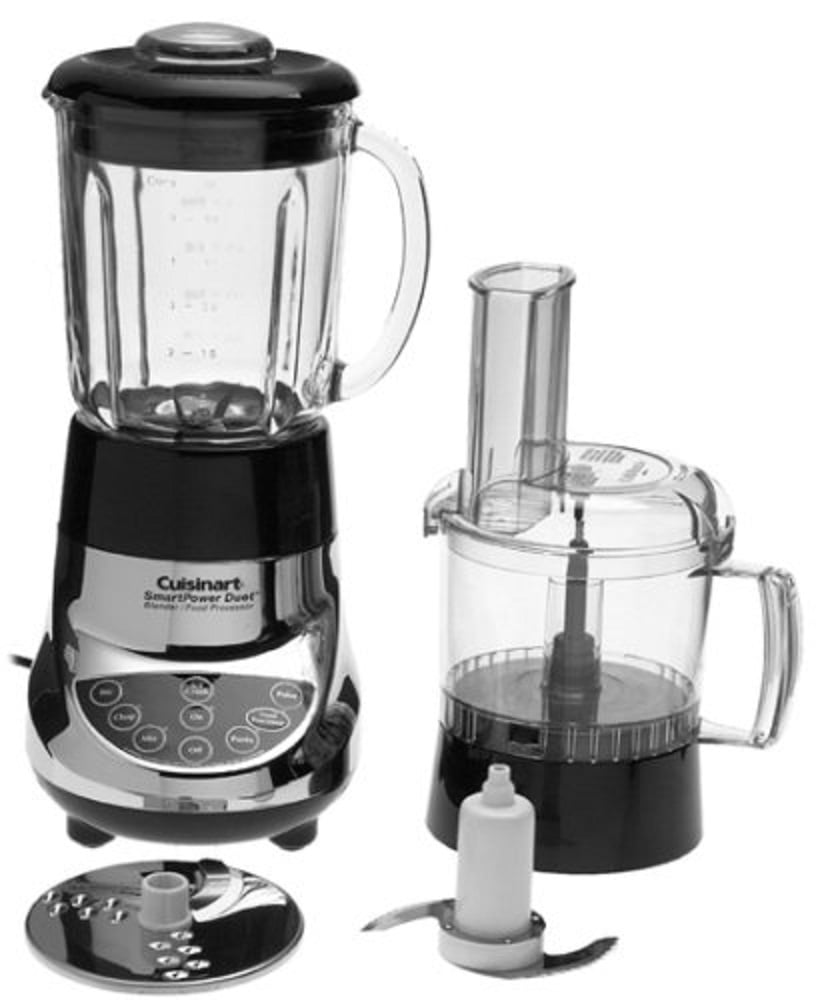 Cuisinart BFP703CH SmartPower Duet Blender and Food Processor, Chrome