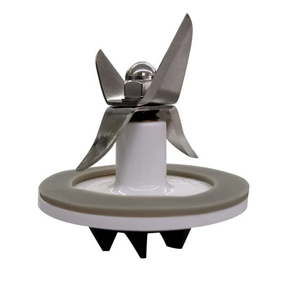Cuisinart Blender Replacement Blade Assembly & Rubber Gasket, Hardened Stainless Steel (White)