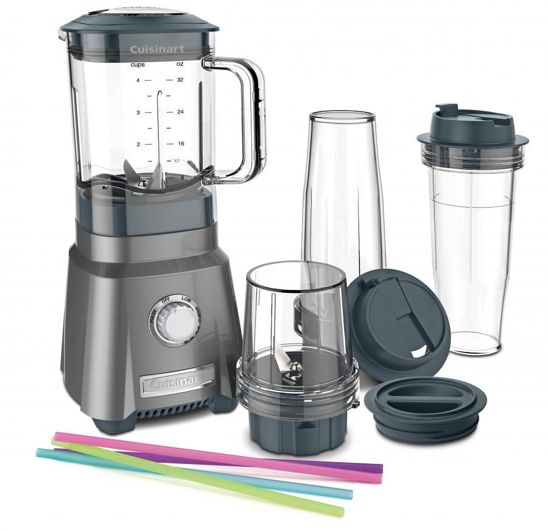 Compact Blender and Juice Extractor Combo