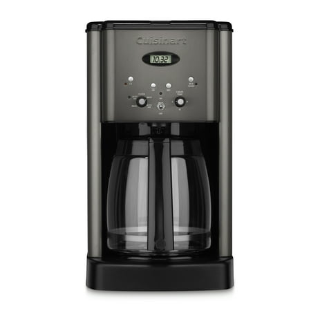Cuisinart - Brew Central 12 Cup Programmable coffeemaker - Black Stainless