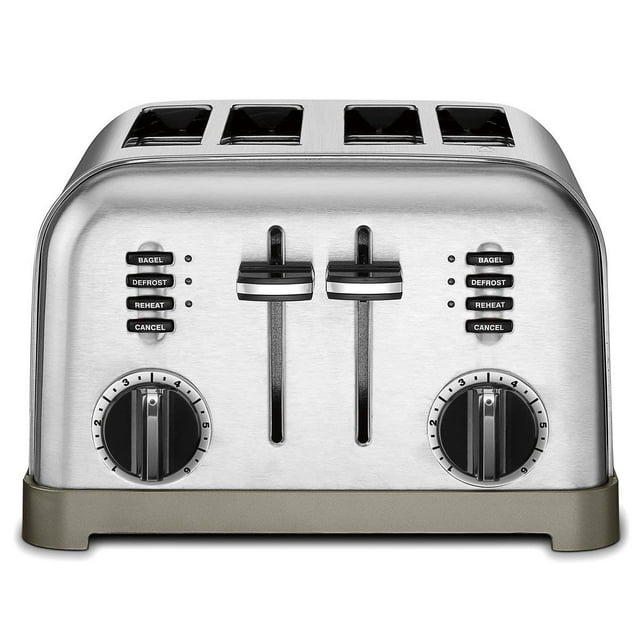 Cuisinart Brushed Stainless 4 Slice Classic Toaster