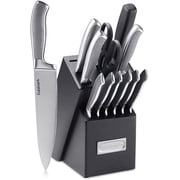 Cuisinart Graphix Collection 13-Piece Knife Block Set, Precision-Tapered, High-Carbon Stainless Steel