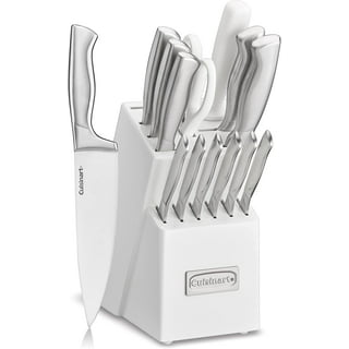 Cuisinart 15pc Stainless Steel Rotating Cutlery Block Set - Black
