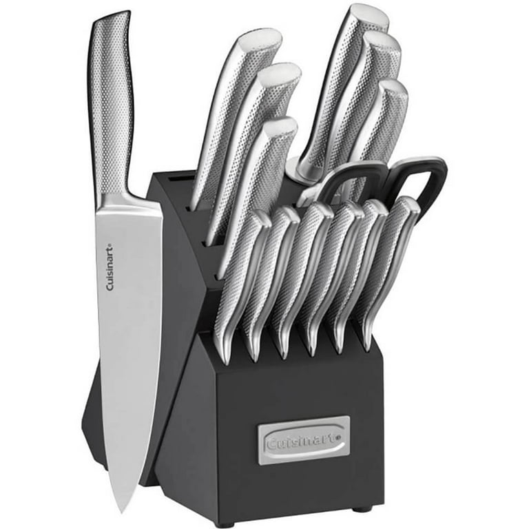 15-Piece Knife Set in Stainless Steel 15-Piece Knife Set in Stainless Steel