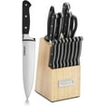 thumbnail image 1 of Cuisinart Nitrogen Infused with Built-In Sharpening Cutlery Block Set (15-Piece), 1 of 4