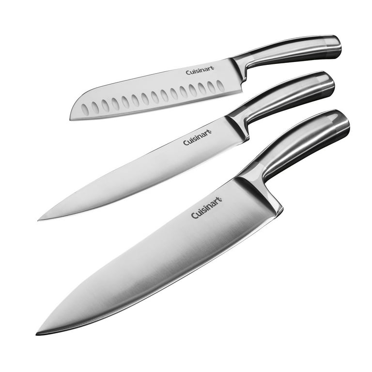 CUISINART Block Knife Set, 15pc Ultra Ultra- Sharp Cutlery Knife Set with  Steel Blades for Precise Cutting , Lightweight, Stainless Steel, Durable 