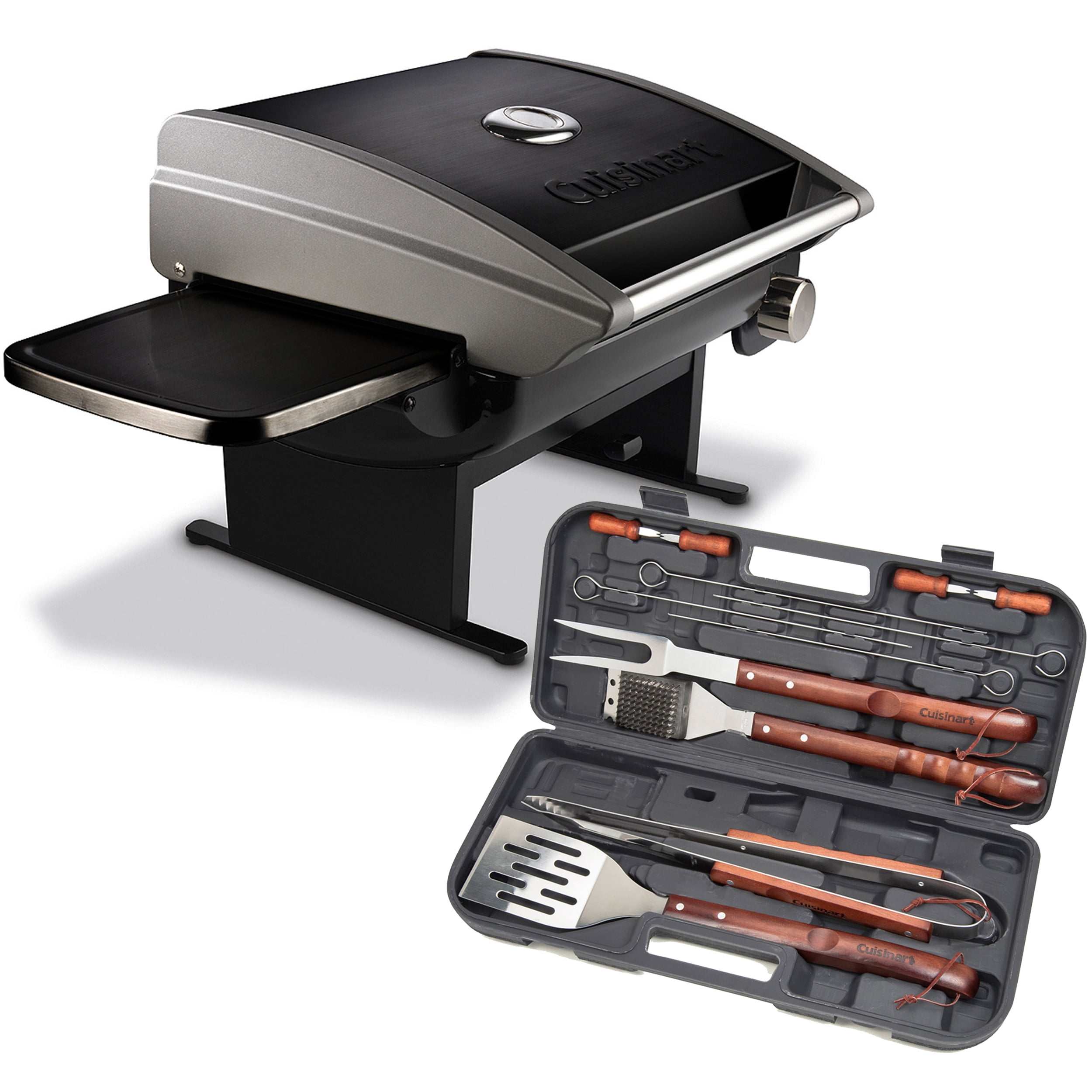 Cuisinart 13 piece 2025 wooden grill tool set