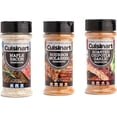 thumbnail image 1 of Cuisinart CGSS-335 Barbecue Seasoning Variety Pack - Bourbon Molasses, Maple Bacon, and Roasted Chipotle Garlic, 1 of 11