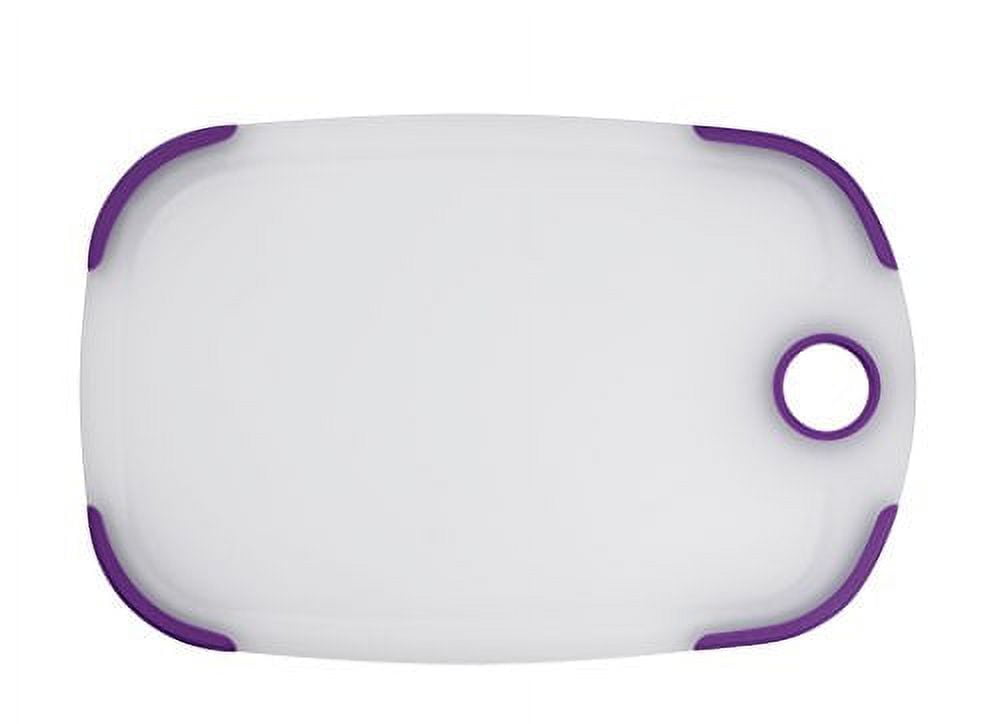 Cuisinart CPB-14SP 14" Semi-Transparent Board with Purple Trim, White