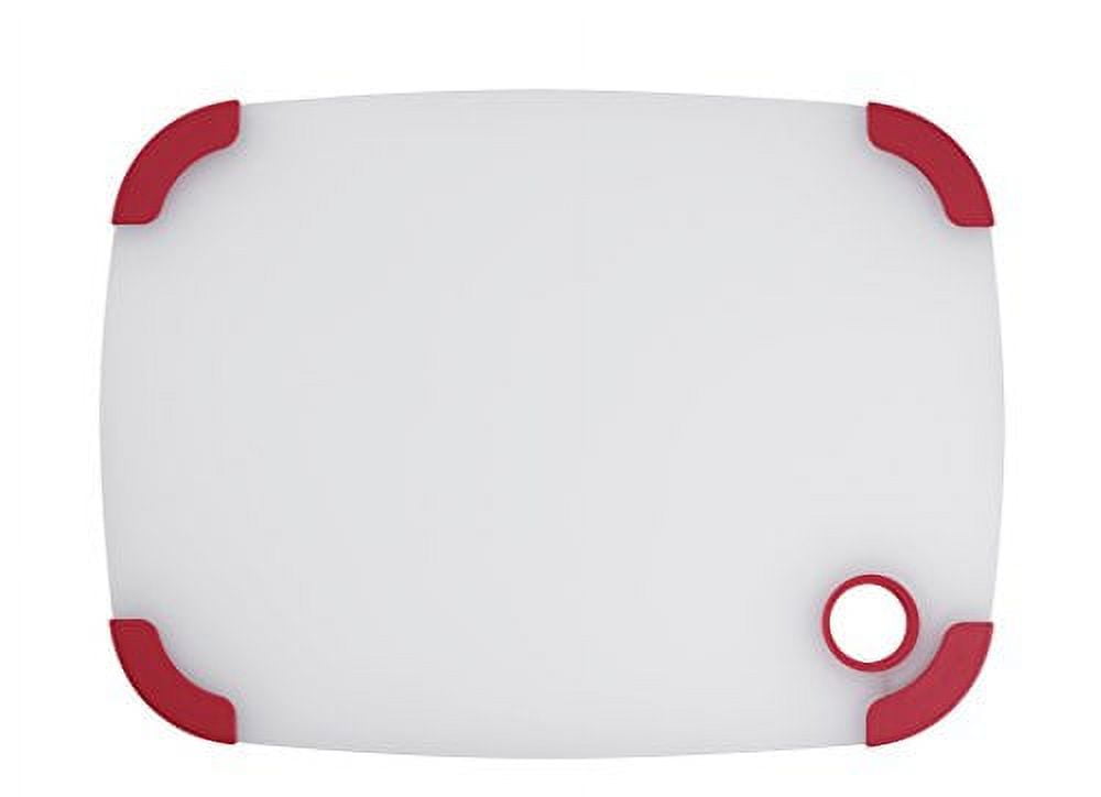 Cuisinart CPB-14SR 14" Semi-Transparent Board with Red Trim, White