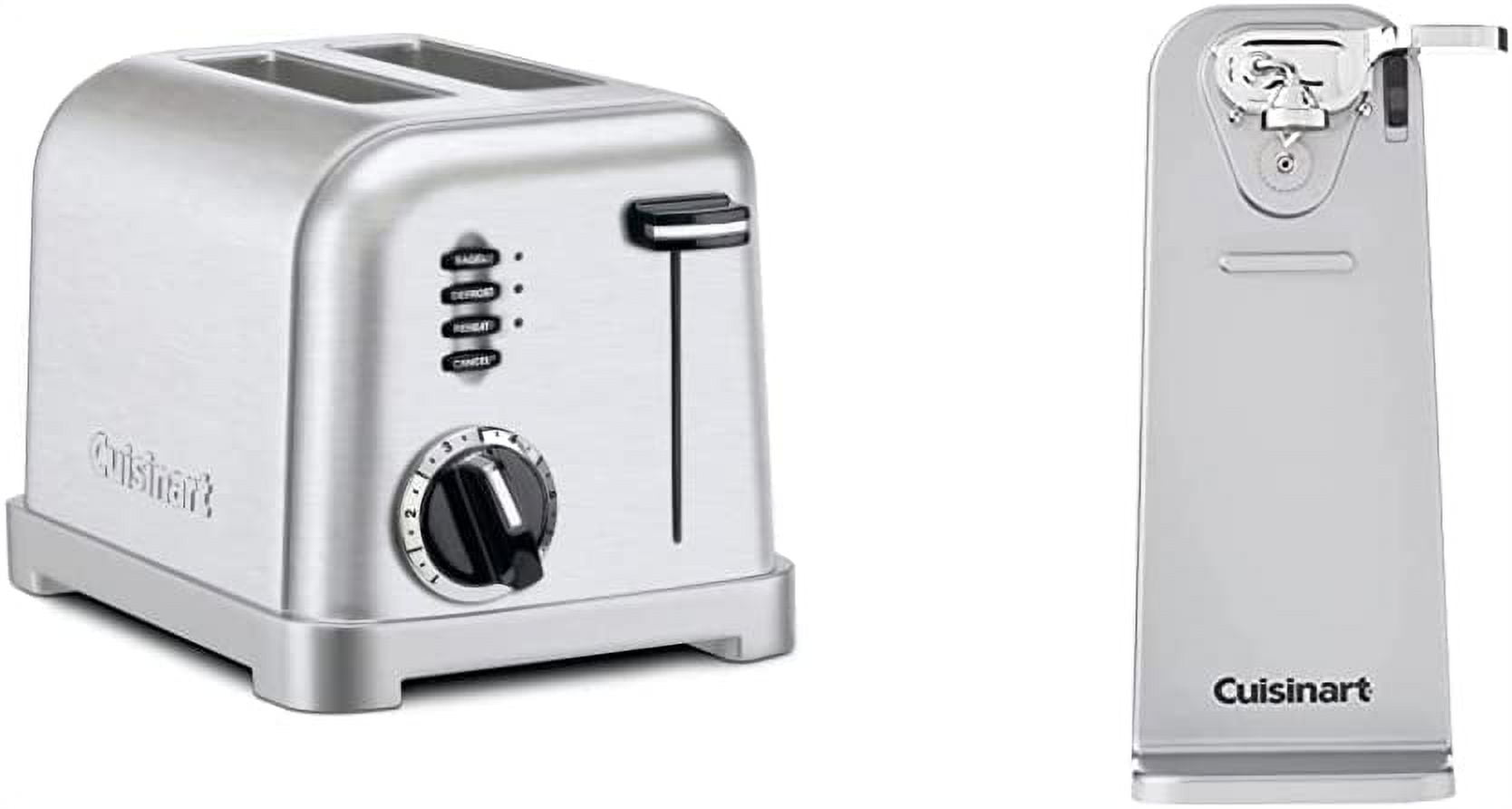 Cuisinart CPT180P1 Metal Classic 4Slice Toaster Brushed Stainless