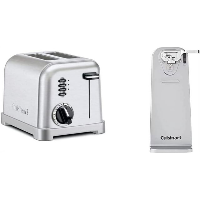 Cuisinart CPT180P1 Metal Classic 4Slice Toaster Brushed Stainless