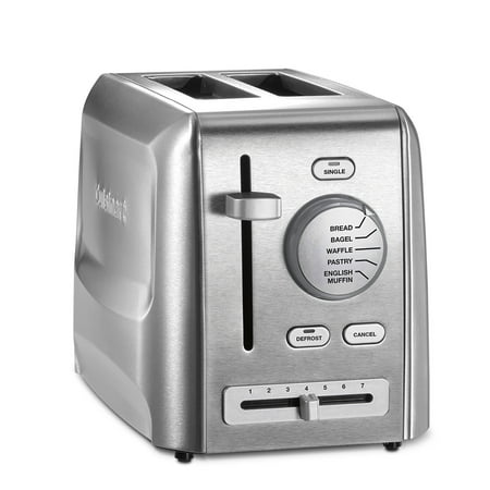 Cuisinart - 2 Slice Custom Select Toaster - Stainless Steel