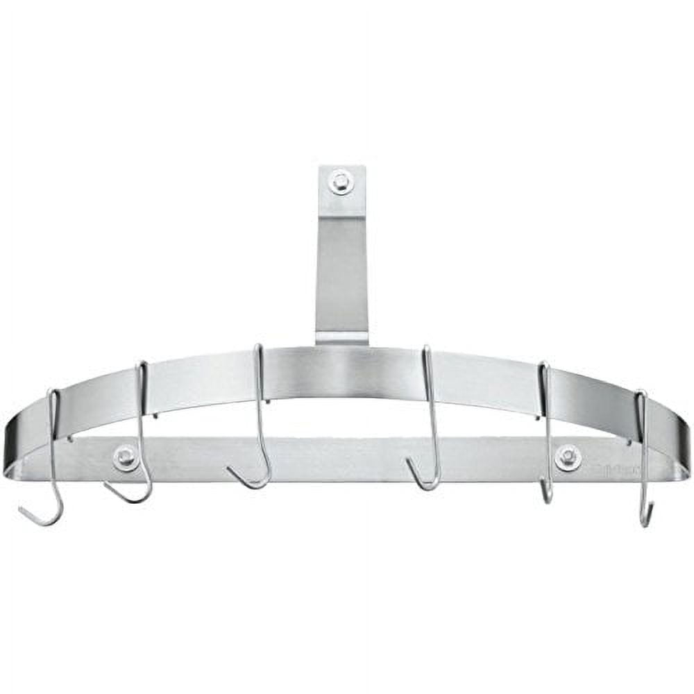 Cuisinart CRHC 22B Chef s Classic Half Circle Wall Mount Pot Rack Brushed St