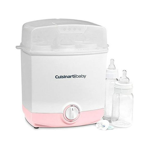 Cuisinart CS-6PK 6 Bottle Electric Baby Bottle Steam Sterilizer - Pink
