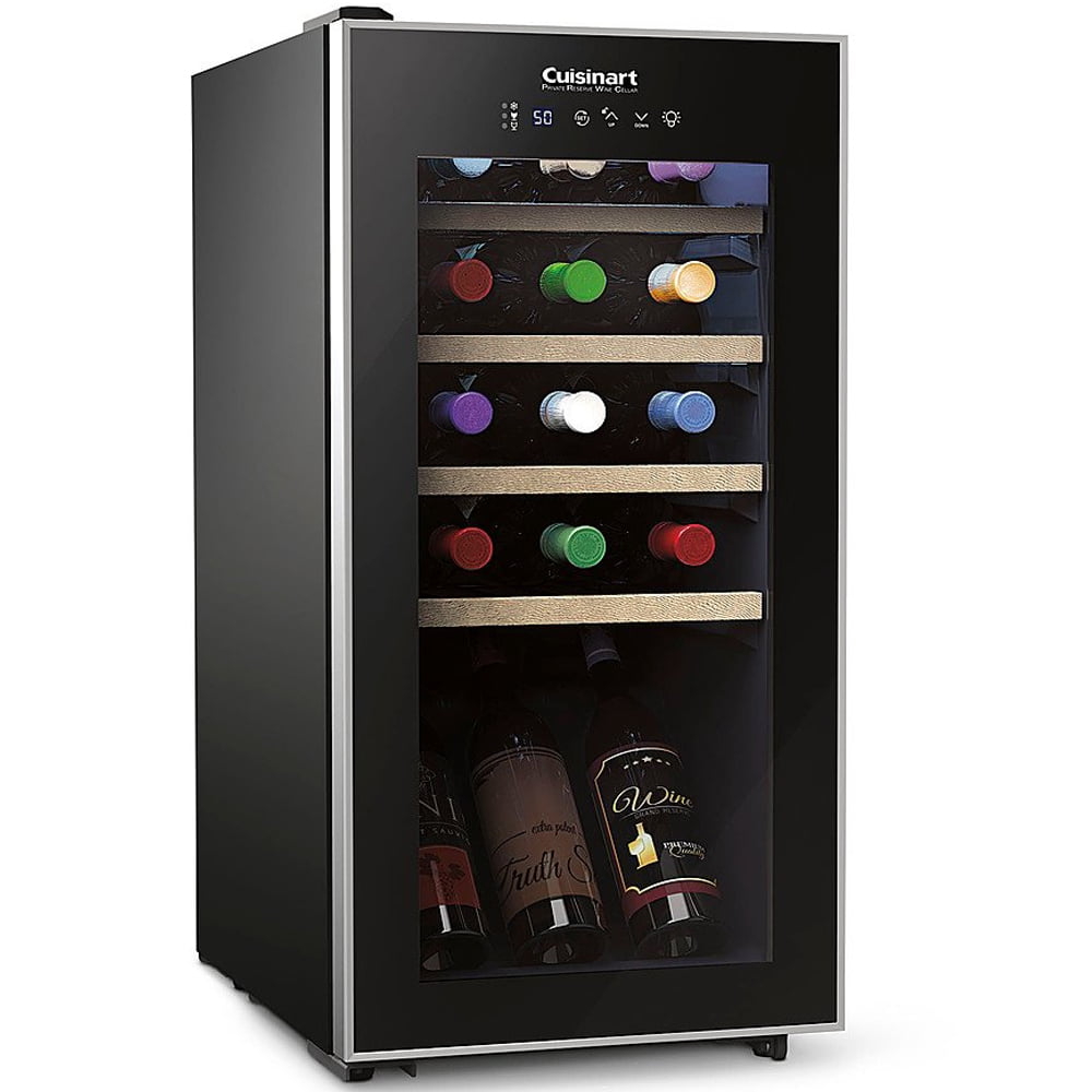 Cuisinart CWC-1500CU 15-Bottle Private Reserve Compressor Wine Cellar, Black Sansujyuku sansujyuku.com